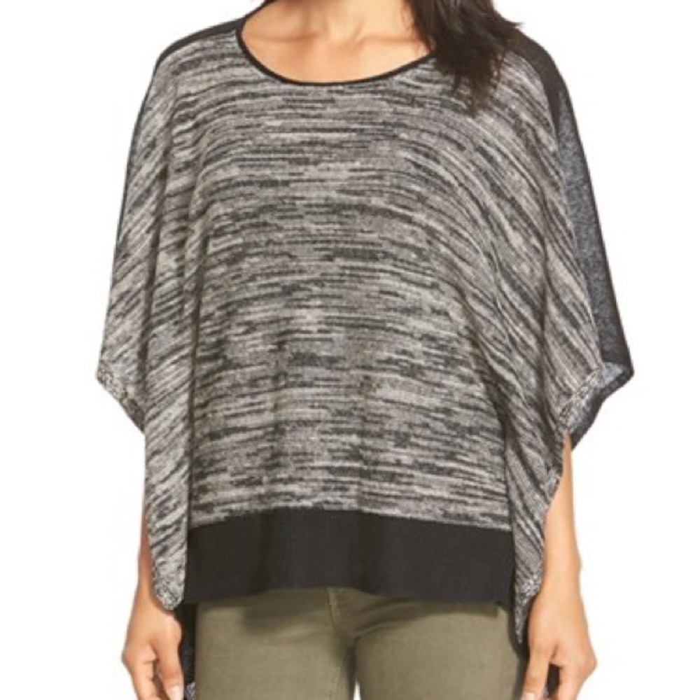 Eileen Fisher Linen Poncho |R6